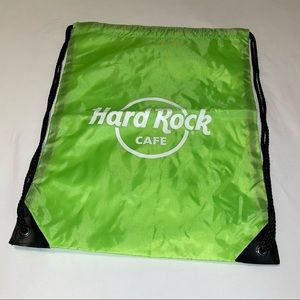Hard Rock Cafe Cinch Bag, One Size, NWOT